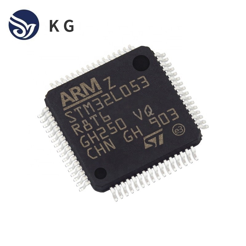 STM32L053R8T6 LQFP64  Electronic Components IC MCU Microcontroller Integrated Circuits STM32L053R8T6
