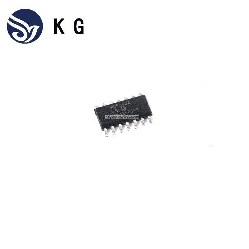 MCP6004T-I/SL SOP614 Electronic Integrated Circuits SMT Low Power Operational Amplifier