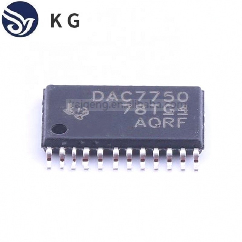 DAC7750IPWPR HTSSOP24 MCU Microcontroller ICs ROHS Compliant